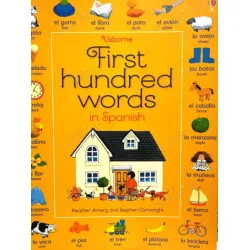 Usborne First Hundred Words In Spanish (ingilizce / ispanyolca ilk 100 kelime)