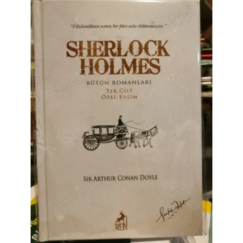 Sherlock Holmes Bütün Romanları Tek Cilt Özel Basım Ciltli