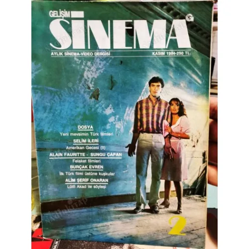 Gelişim Sinema 2 İlk Türk Filmi, Söyleşi Lütfi Akad Ailim Şerif Onaran, Felaket Filmleri, Paris - Texas, Değişen Kadın İmakı