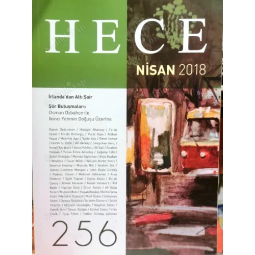 Hece Aylık Edebiyat Dergisi 256 Şiir Buluşmaları Osman Özbahçe ile İkinci Yeninin doğuşu, Muhsin Mete ile Cümle yayınları, Yavuz Tuğrul