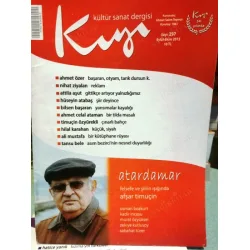 Kıyı 297 Dosya Afşar Timuçin, Bir Tida Masalı Yaşar Kemal, Şöyleşi Attila Aşut, Refik Uğur, Çin Kıyı 297 Dosya Afşar Timuçin, Bir Tida Masalı Yaşar Kemal, Şöyleşi Attila Aşut, Refik Uğur, Çin
