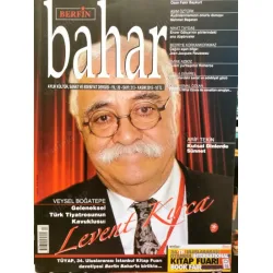 Berfin Bahar 213 Dosya Levent Kırca, Fakir Baykurt, Mehmet Başaran, Homeros, Rousseau, Nihal Gürses, Kutsal dinlerde Sünnet
