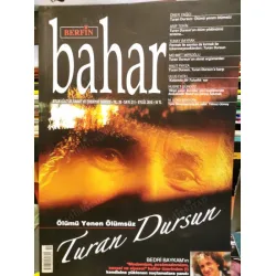 Berfin Bahar 211 Dosya Turan Dursun, Kafamda Bir Tuhaflık / Tarık Akan, Yılmaz Güney, Söyleşi Bedri Baykam