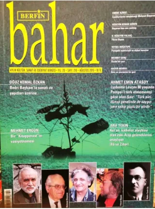 Berfin Bahar 210 Mehmet Başaran, Söyleşi Beddi Baykam