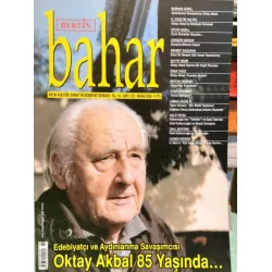 Berfin Bahar 122 Dosya Oktay Akbal, Bertan Onaran Amerikan Kuşatması, Tarık Dursun K. Vurun Bakağıyı,