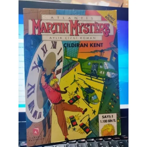 Martin Mystere *Atlantis * Aksoy * Sayı 1 Çıldıran Kent (15 Sayılık Seri)