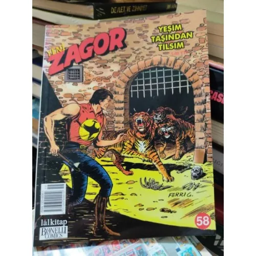Zagor Sayı 58 Yeşim Taşından Tılsım (Yeni Seri)