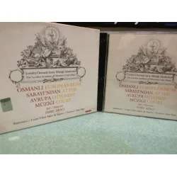 CD Osmanlı Sarayından Avrupa Müziği - Londra Osmanlı Saray Müziği Akademisi (European Music Ottoman) 2000 Kalan Şef Emre Aracı Kitapçık, Karton Kutu