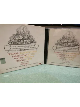 CD Osmanlı Sarayından Avrupa Müziği - Londra Osmanlı Saray Müziği Akademisi (European Music Ottoman) 2000 Kalan Şef Emre Aracı Kitapçık, Karton Kutu