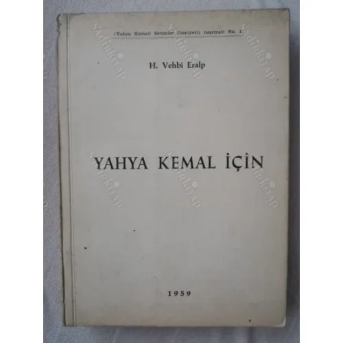 Yahya Kemal İçin - H. Vehbi Eralp