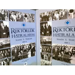 Boğaziçi Üniversitesi Rektörlük Hatıralarım * Semih S. Tezcan 2 Cilt TAKIM SET Boğaziçi Üniversitesi Rektörlük Hatıralarım * Semih S. Tezcan 2 Cilt TAKIM SET