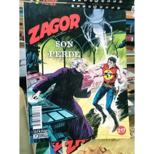 Zagor Sayı 217 Son Perde (Yeni Seri)