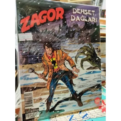 Zagor Sayı 156 Dehşet Dağları (Yeni Seri)