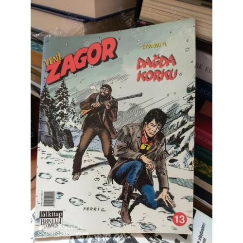 Zagor Sayı 13 Dağda Korku (Yeni Seri)