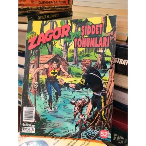 Zagor Sayı 52 Şiddet Tohumları (Yeni Seri)