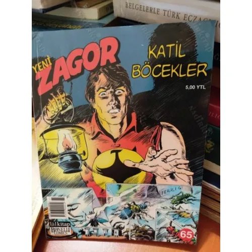 Zagor Sayı 65 Katil Böcekler (Yeni Seri)