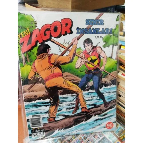 Zagor Sayı 96 Sınır İnsanları (Yeni Seri)