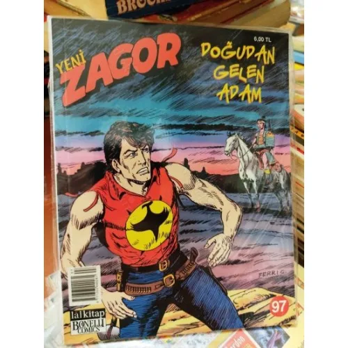 Zagor Sayı 97 Doğudan Gelen Adam (Yeni Seri)