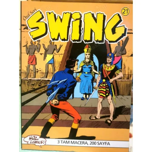 Kaptan Swing * Hoz * Cilt 21 * 3 Tam Macera Mumyanın Dirilişi * Unutturan İlaç * Kutsal Maymunlar
