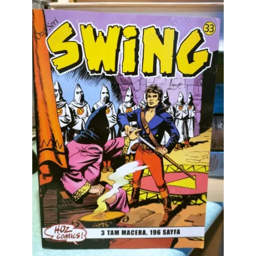 Kaptan Swing * Hoz * Cilt 33 * 3 Tam Macera Mister Blöf