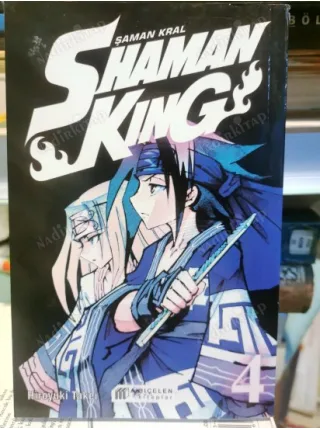 MANGA Shaman King Şaman Kral Cilt 4