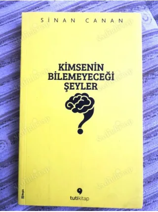Kimseninin Bilemeyeceği Şeyler * Bize, Bilime, İnanca Ve Kaosa Dair Fraktal Düşünceler (Ayraç Dahil)