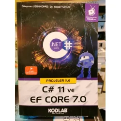 Projeler ile C# 11 ve EF Core 7.0 Projeler ile C# 11 ve EF Core 7.0