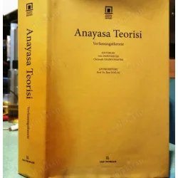 Anayasa Teorisi Verfassungstheorie (Ciltli Şömizli)