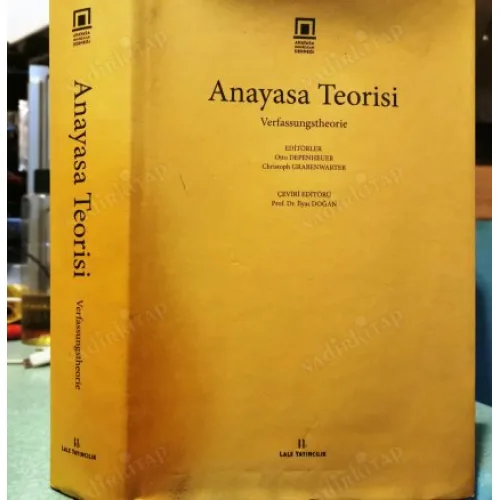 Anayasa Teorisi Verfassungstheorie (Ciltli Şömizli)