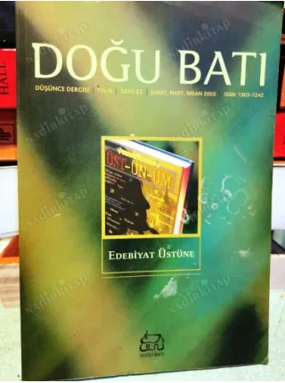 Doğu Batı Düşünce Dergisi 22 Edebiyat Üstüne