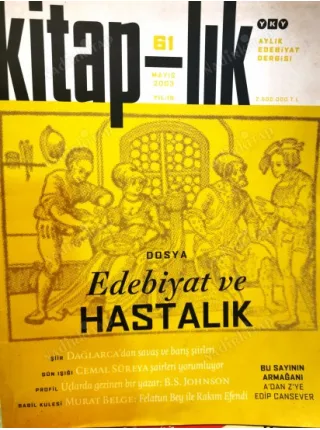 Kitaplık Kitap-lık 61 Dosya Edebiyat ve Hastalık, Cemal Süreya Şairleri yorumluyor,