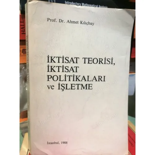 İktisat Teorisi, İktisat Politikaları ve İşletme