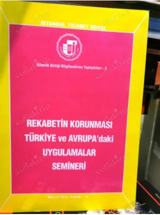 Rekabetin Korunması Türkiye ve Avrupa