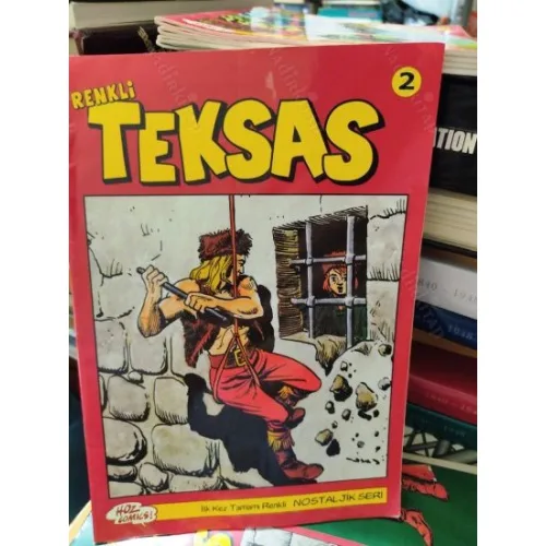Renkli Teksas Fasikül 2 * İlk kez tamamen renkli Nostaljik Seri (14 Sayılık Seri)