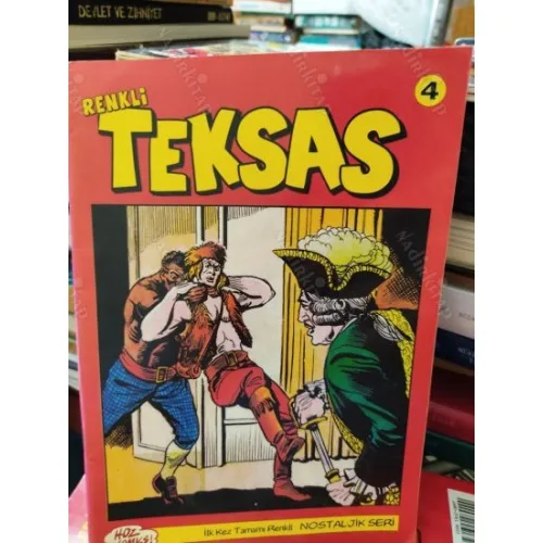Renkli Teksas Fasikül 4 * İlk kez tamamen renkli Nostaljik Seri (14 Sayılık Seri)