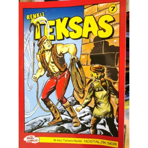 Renkli Teksas Fasikül 7 * İlk kez tamamen renkli Nostaljik Seri (14 Sayılık Seri)
