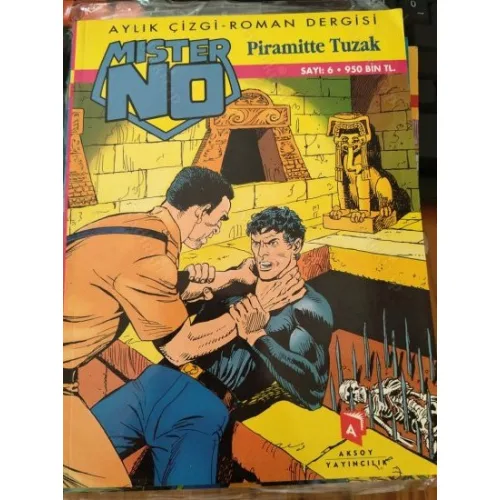 Mister No Aksoy Sayı 6 Piramitte Tuzak (26 lik Seri)