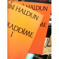 Mukaddime Cilt 1 İbretler Kitabı,Arap ve Acem Dönemleri ve bunların çağdaşları olan büyük egemenlere ilişkin,Başlanğıçtan buyana gelen haberler divanı Mukaddime Cilt 1 İbretler Kitabı,Arap ve Acem Dönemleri ve bunların çağdaşları olan büyük egemenlere ilişkin,Başlanğıçtan buyana gelen haberler divanı