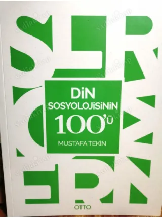 Din Sosyolojisinin 100