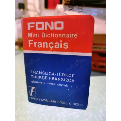 Fono Mini Dictionnaire Français, Fransızca - Türkçe / Türkçe - Fransızca Okunuşlu Mini Sözlük