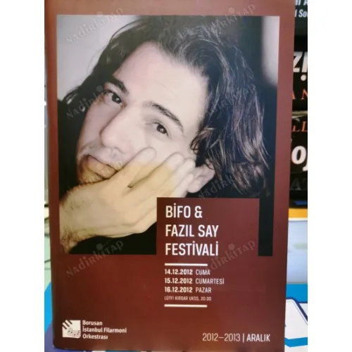 Bifo & Fazıl Say Festivali 2012 Borusan İstanbul Filarmoni Orkestrası