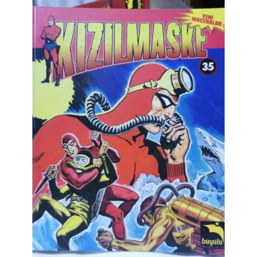 Kızılmaske Cilt 35 Ölümsüz Adam (Büyülü 44 Ciltlik Seri )
