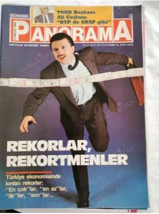 Ekonomik Panorama 19 Türkiye Ekonomisinin Rekorları ve Rekortmenleri, DYP de ANAP gibi /Ali Çoşkun, Kuraklık, Özköseoğlu Şirketler,