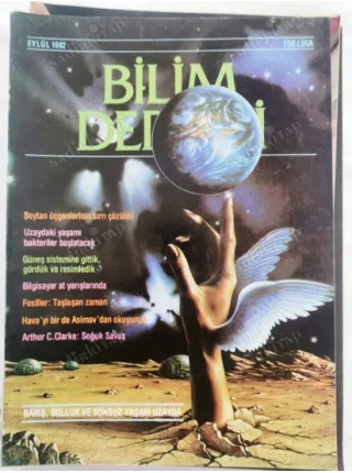 Bilim Dergisi 7 Eylül 1982 Dünyanın Yeni Yörüngesi, Öykü Asimov Hava *Arthur Clarke Soğuk Savaş, Simülasyon, Evrim, At yarışında Bilgisayar, Fosiller