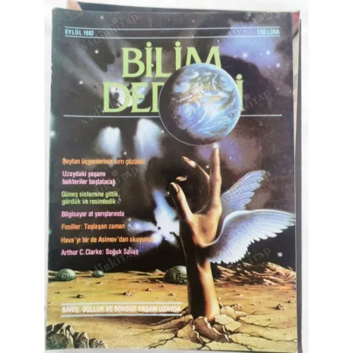 Bilim Dergisi 7 Eylül 1982 Dünyanın Yeni Yörüngesi, Öykü Asimov Hava *Arthur Clarke Soğuk Savaş, Simülasyon, Evrim, At yarışında Bilgisayar, Fosiller