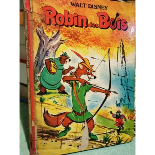 ROBIN DES BOIS Walt Disney 1974 Ciltli BKZ