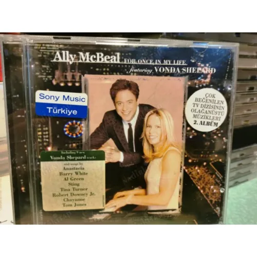 CD Ally Mc Beal For Once in MyLife Sony + Kitapçık + Bandrol