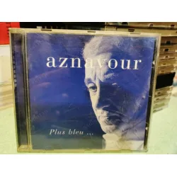 CD Aznavour Plus Bleu EMI + Kitapçık + Bandrol