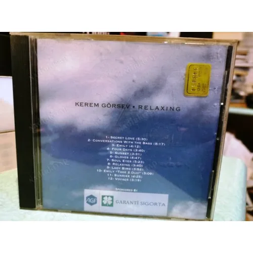CD Kerem Görsev - Relaxing Raks + Kitapçık + Bandrol