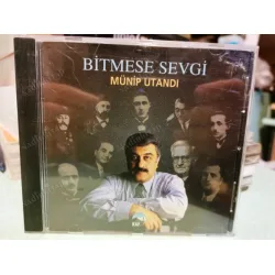 CD Munip Utandı - Bitmese Sevgi * Kaf + Kitapçık + Bandrol